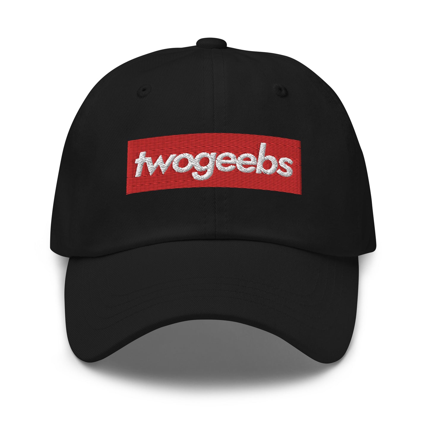 twogeebs Box Logo Dad Hat