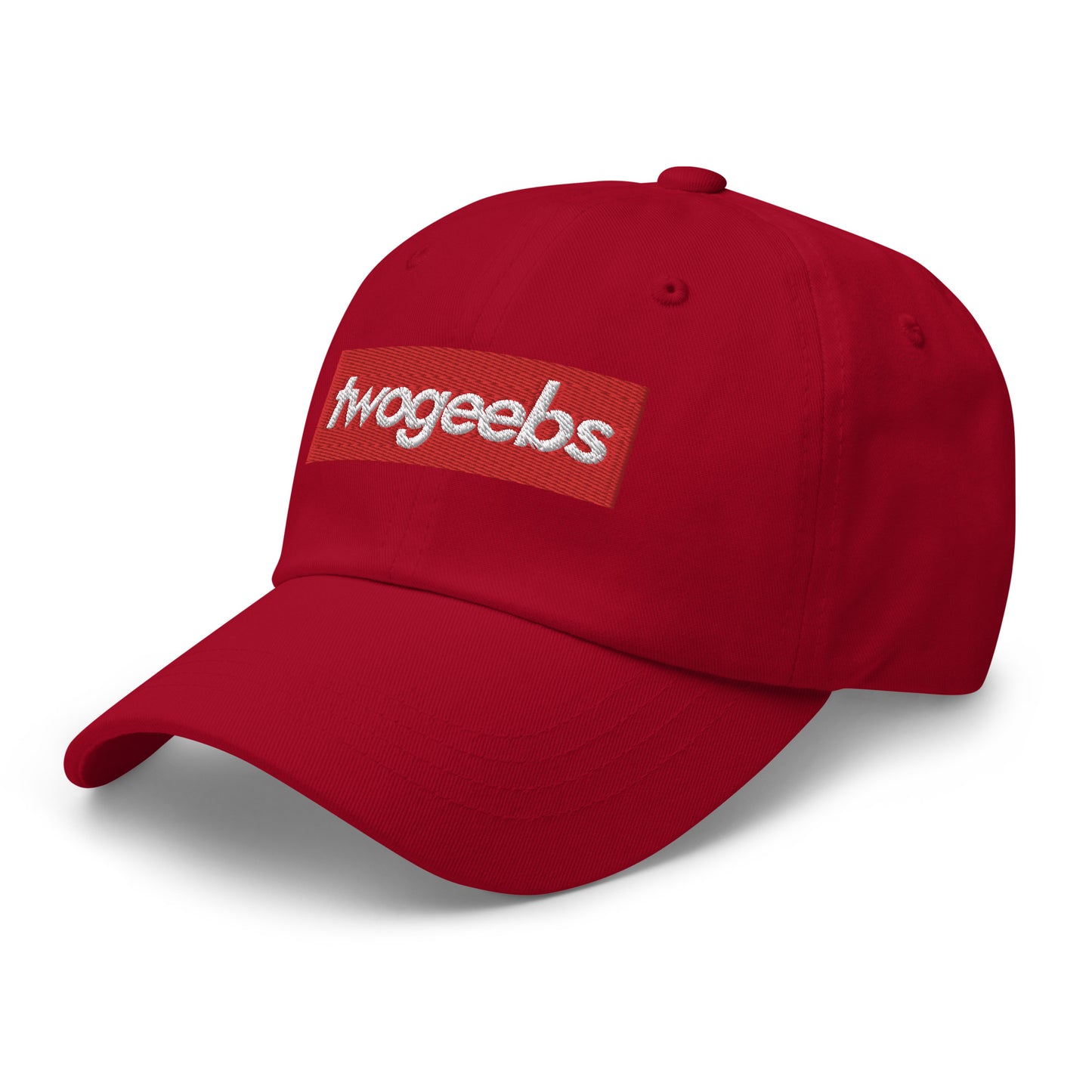 twogeebs Box Logo Dad Hat