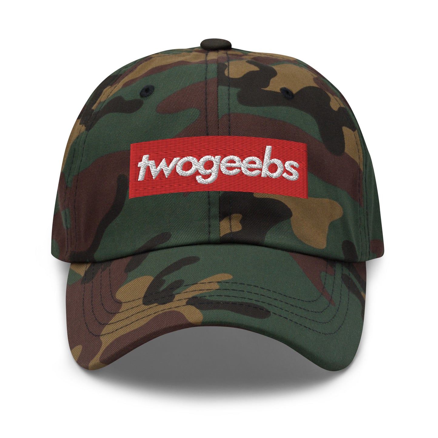 twogeebs Box Logo Dad Hat