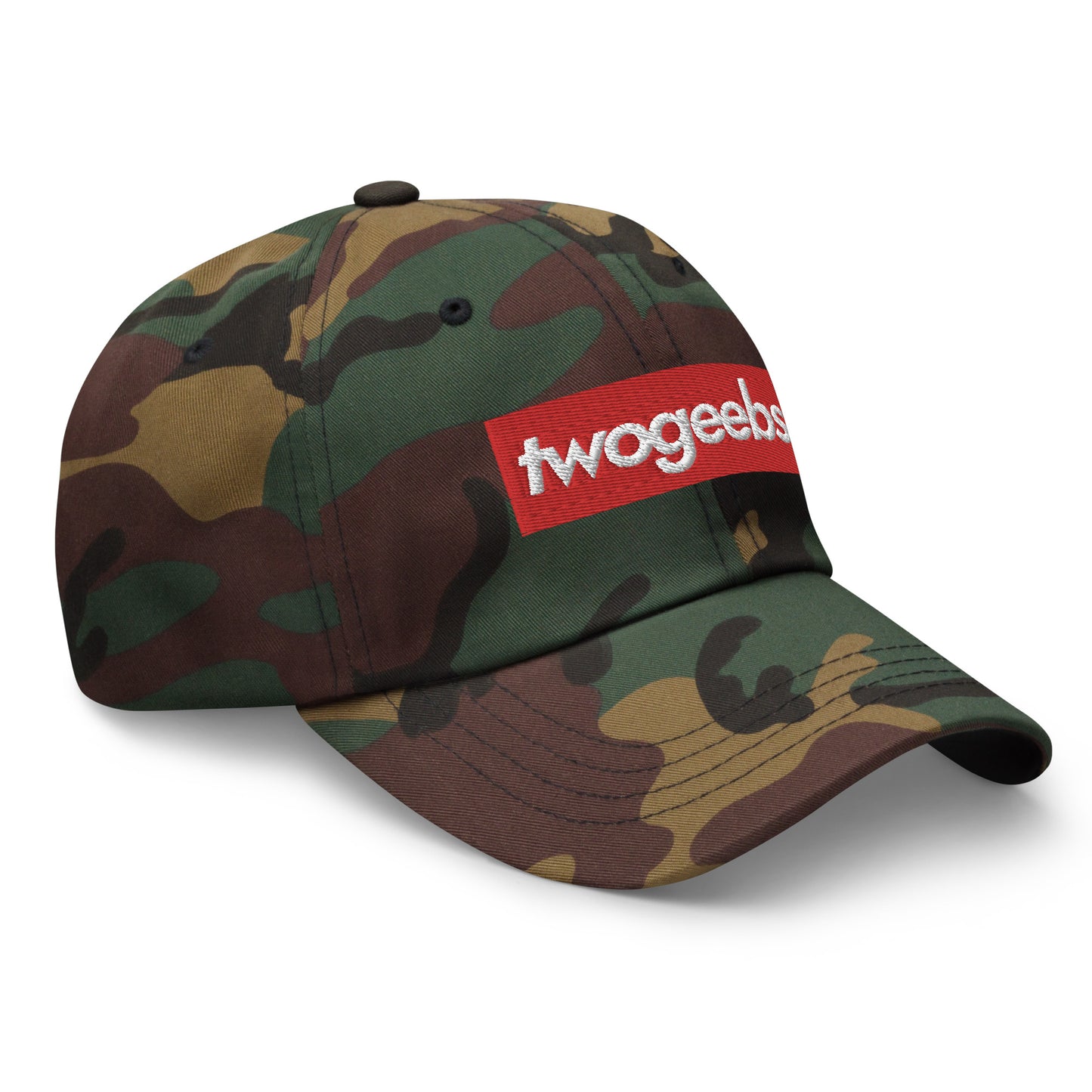 twogeebs Box Logo Dad Hat