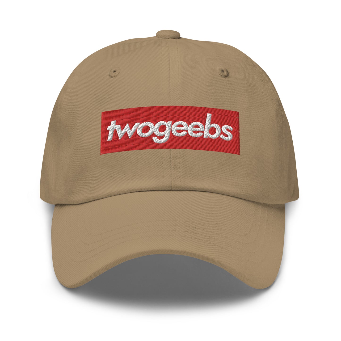 twogeebs Box Logo Dad Hat