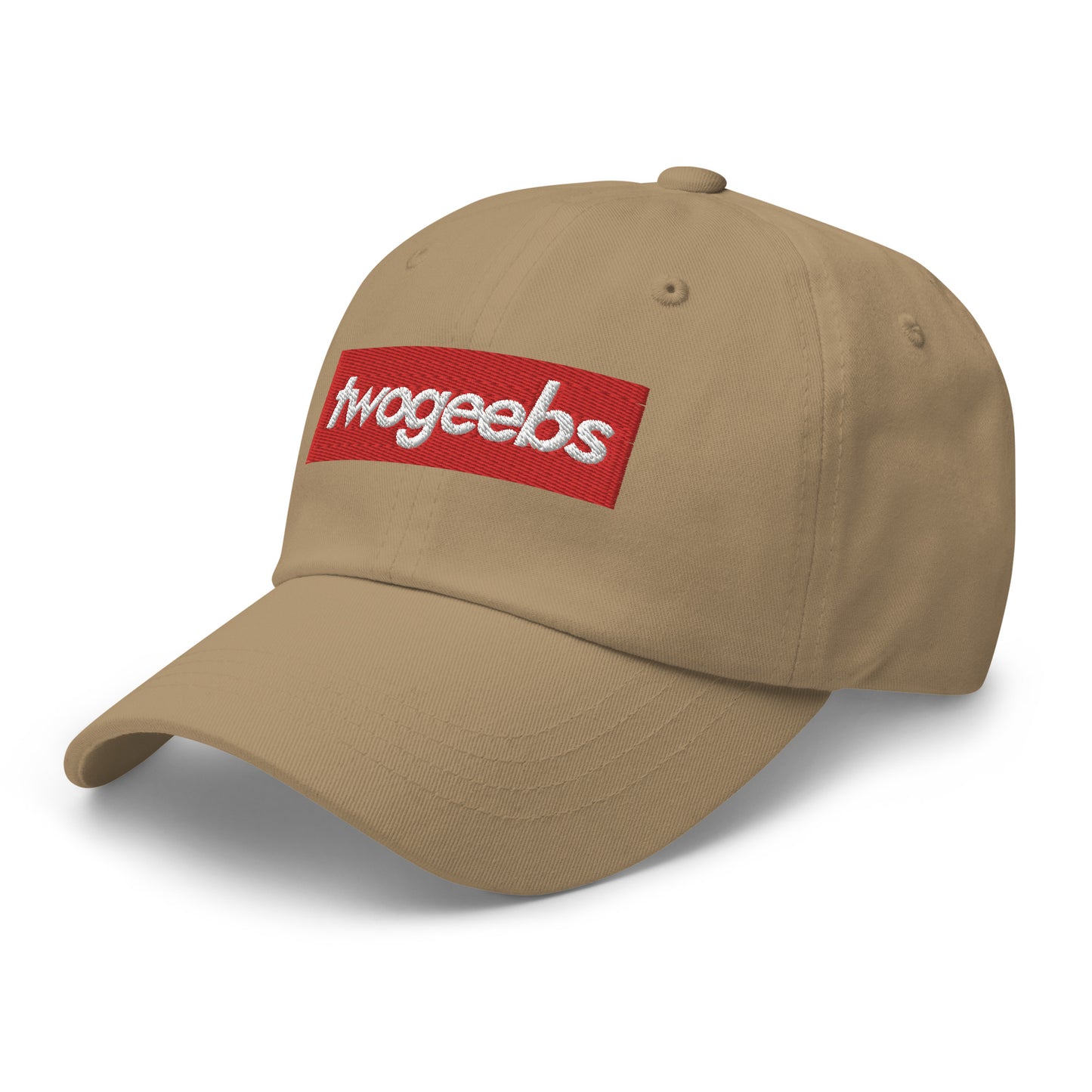 twogeebs Box Logo Dad Hat