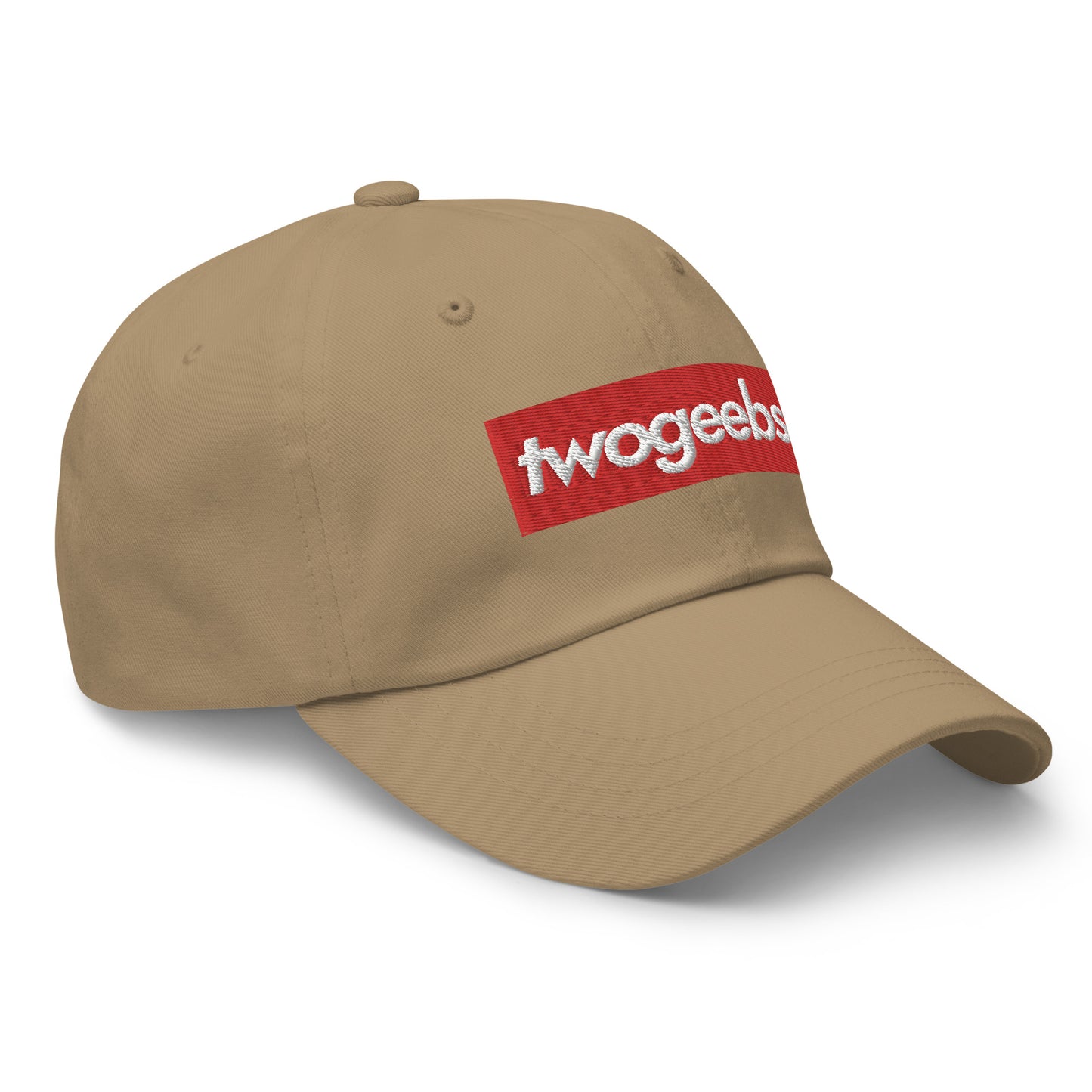 twogeebs Box Logo Dad Hat