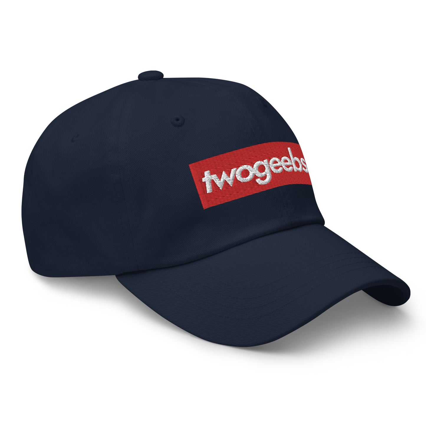 twogeebs Box Logo Dad Hat