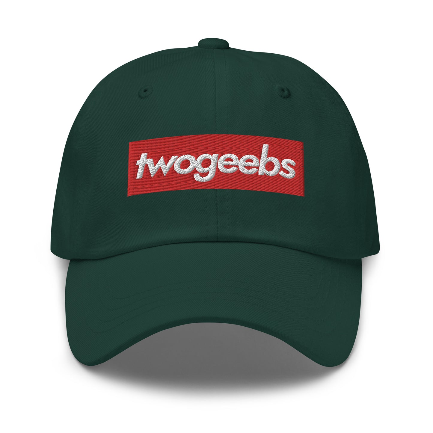 twogeebs Box Logo Dad Hat