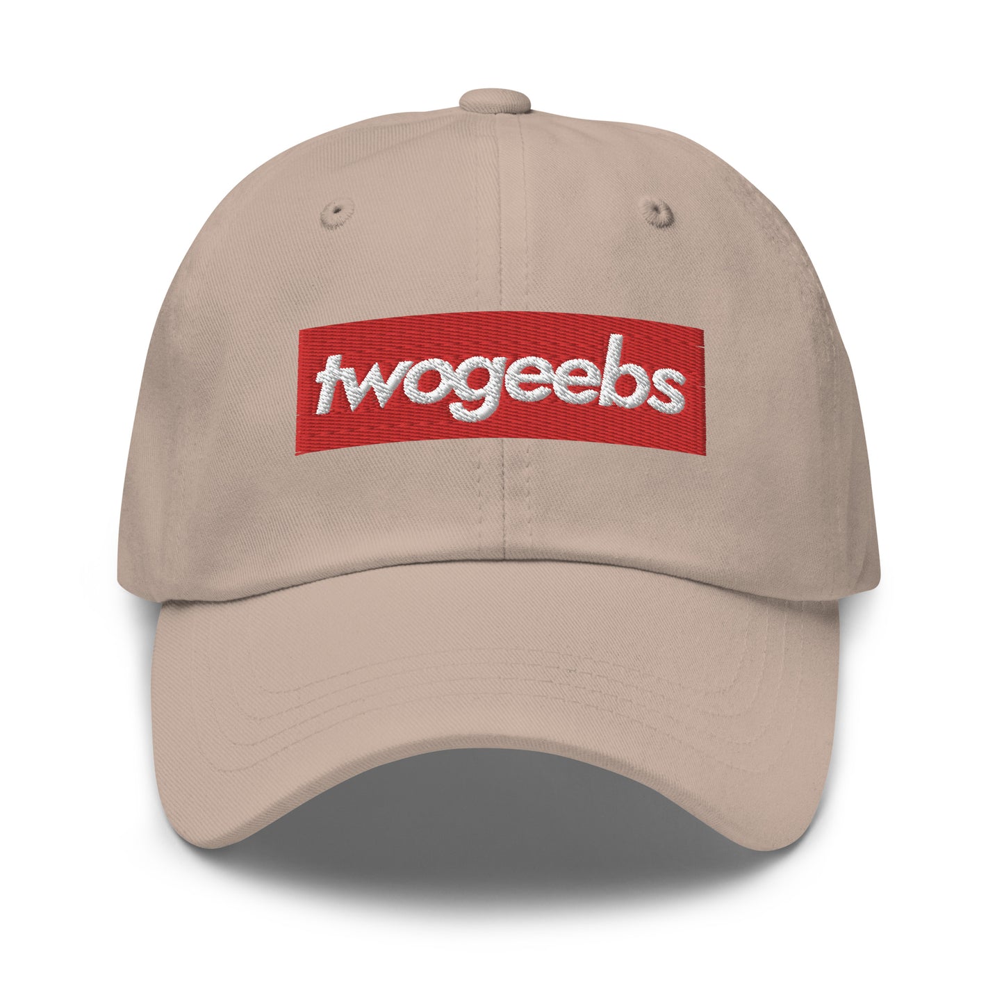 twogeebs Box Logo Dad Hat