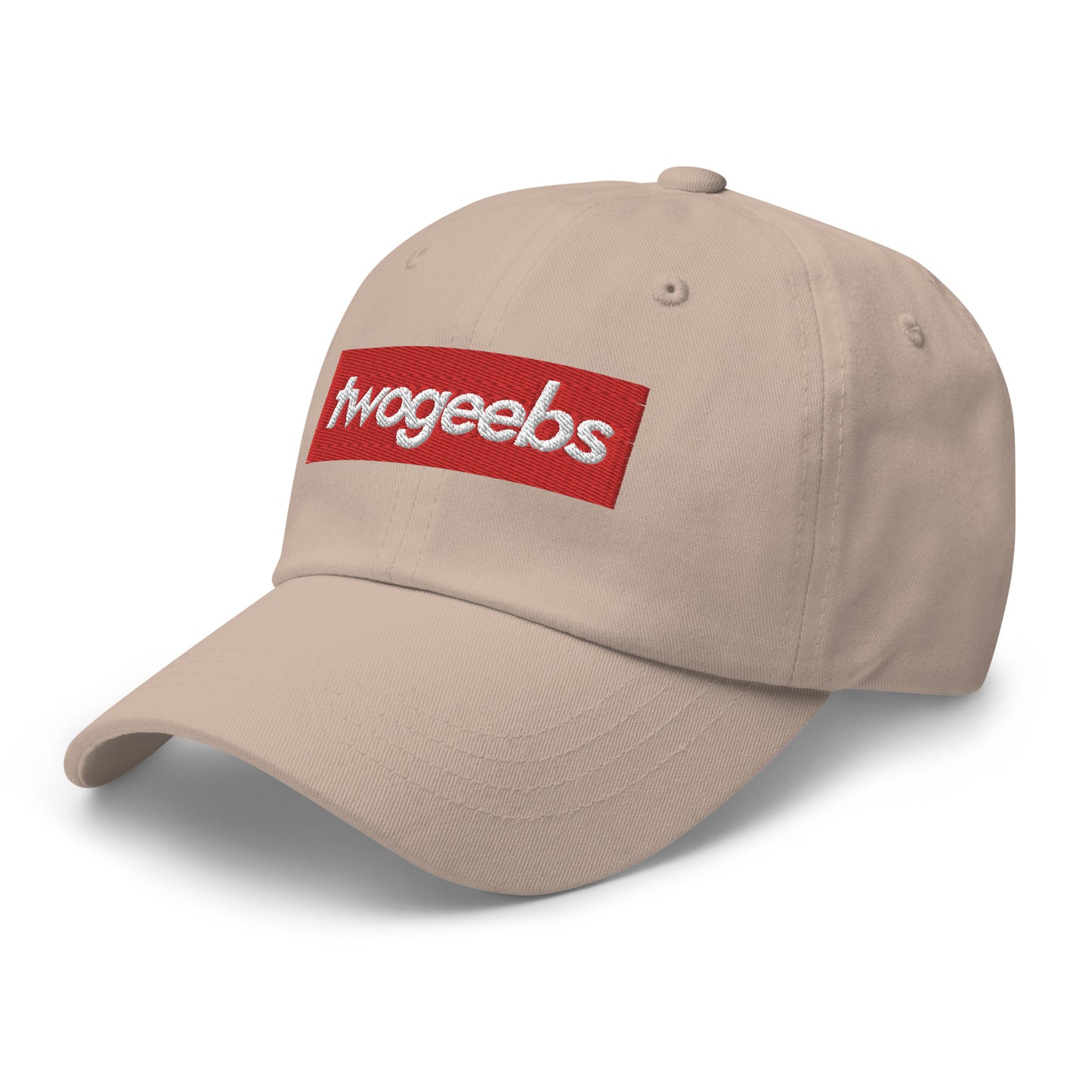 twogeebs Box Logo Dad Hat