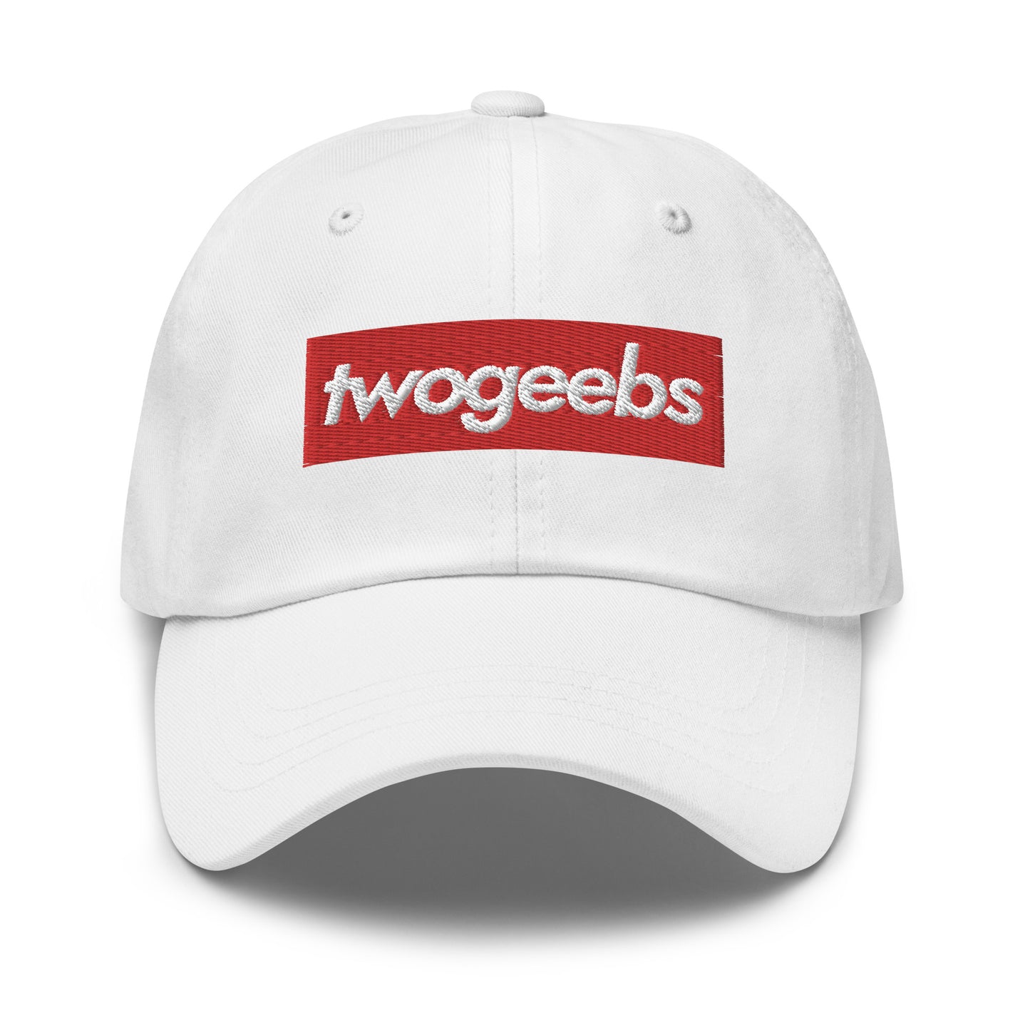 twogeebs Box Logo Dad Hat