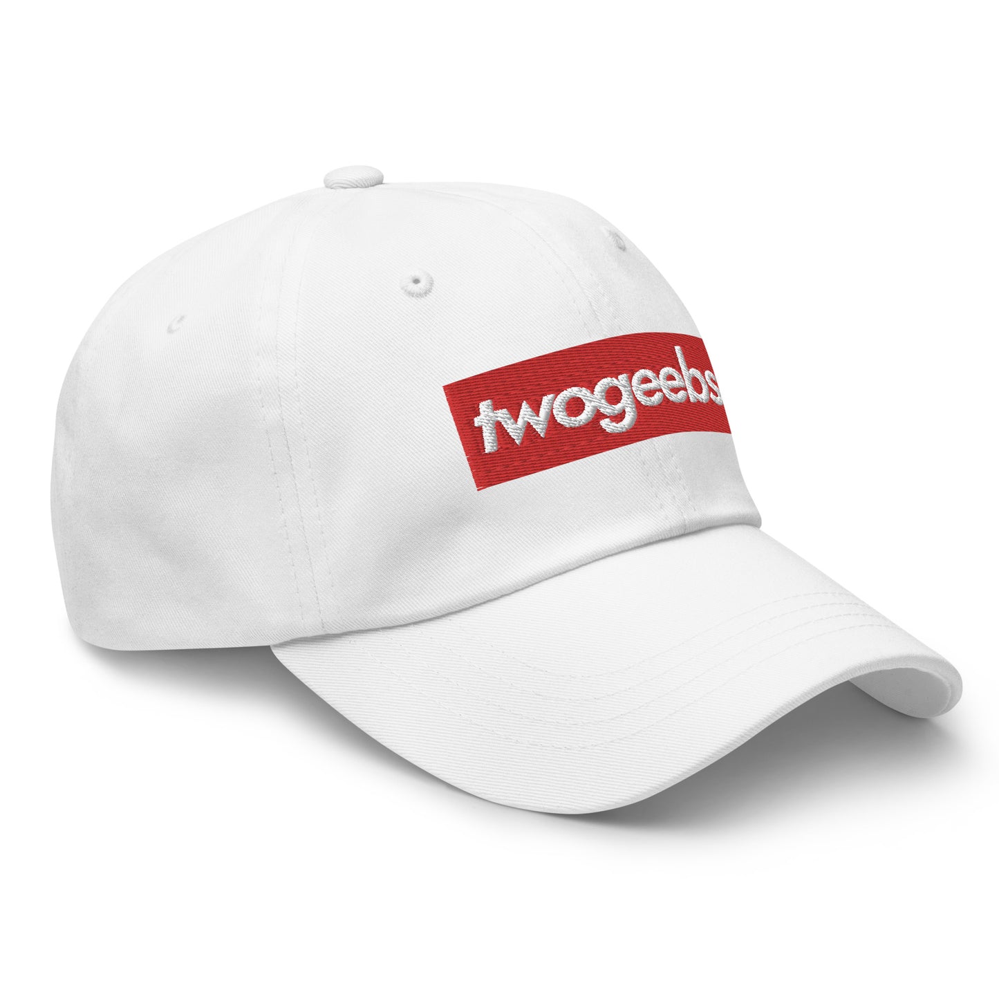 twogeebs Box Logo Dad Hat