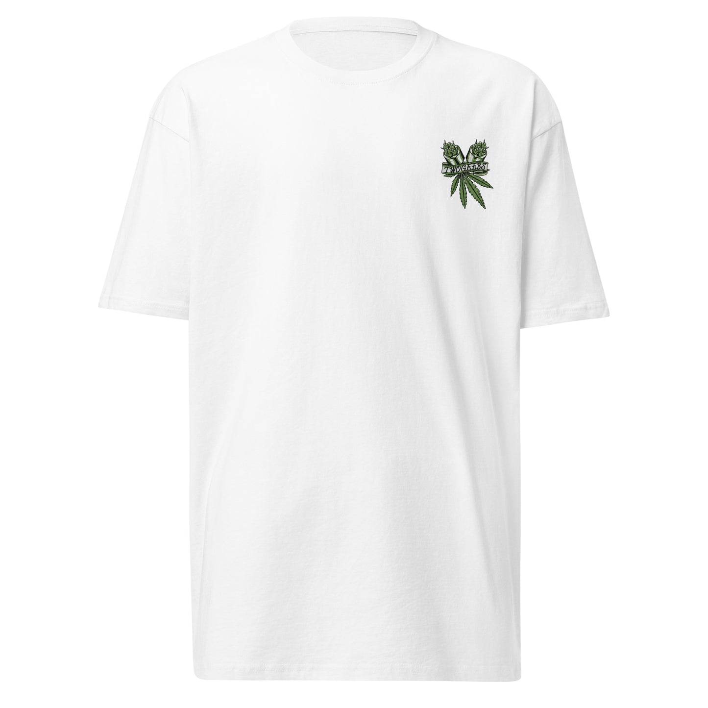 twogeebs logo premium heavyweight tee